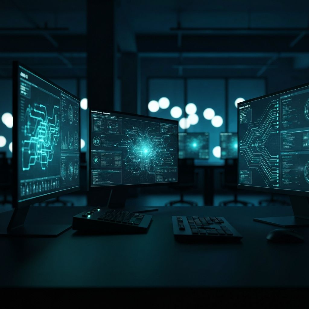 AI technology background