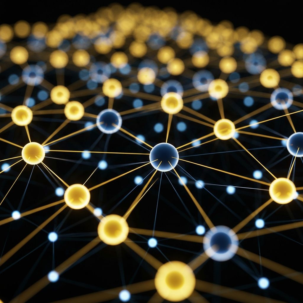 AI neural network visualization